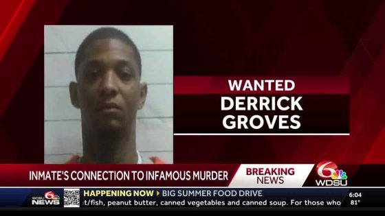 Escaped inmate Derrick Groves is the grandson of Kim Groves; Killed by former NOPD officer Len Davis