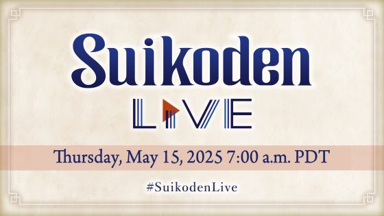 Suikoden Live broadcast set for May 15