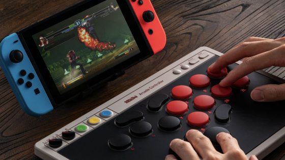 Fight Fans Rejoice, 8BitDo Is Launching A New Arcade Controller For The Switch