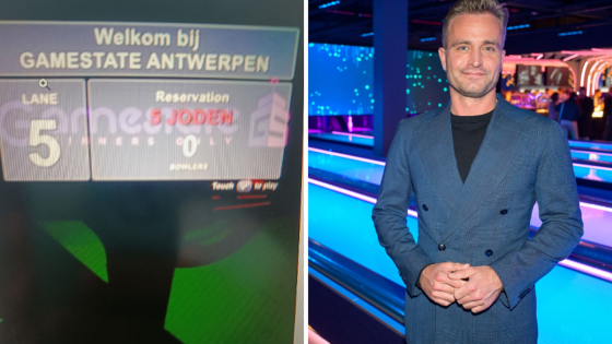 Gamestate Antwerpen ontslaat medewerkers na bowlingreservatie voor “5 Joden”: “Wij nemen dit serieus”