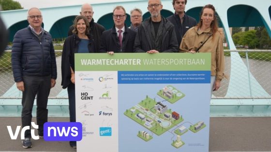 Gent zet in op warmtenet rond Watersportbaan met warmte uit rioolwater