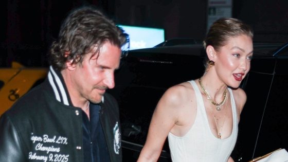 Gigi Hadid Goes Instagram Official With Boyfriend Bradley Cooper, Shares Kissing Photo From 30th Birthday Party | Bradley Cooper, Gigi Hadid | Just Jared: Celebrity News and Gossip