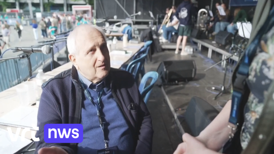 Hugo (83) was de oudste deelnemer van Beiaardcantus in Leuven: "Ik voel me weer 18 jaar" 