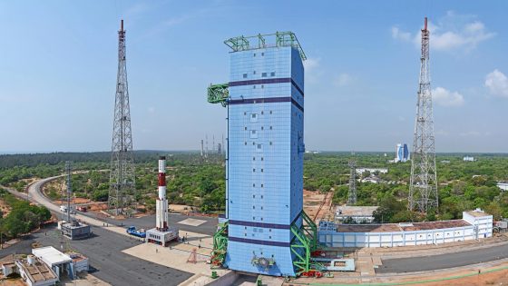 Liftoff of the EOS-09 Earth-observing satellite is scheduled for 8:29 p.m. ET.