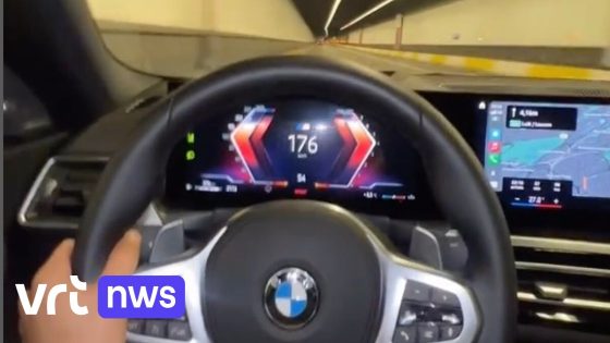 Rijverbod van 17,5 (!) jaar voor influencer na racevideo's met snelheden tot 250 kilometer per uur door Brussel