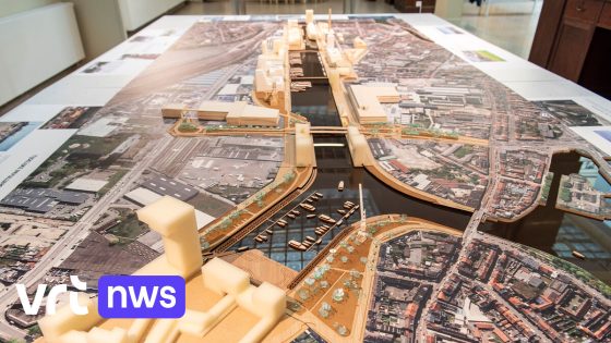 Studiebureau maakt plan voor nieuwe stadswijk aan Houtdok Gent met 80 meter hoge toren