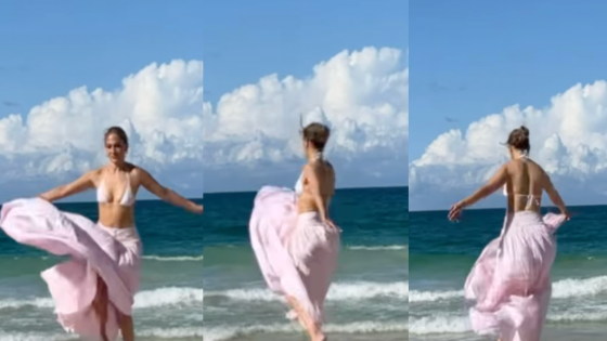 J.Lo Dances in a Pink Bikini on Mother's Day