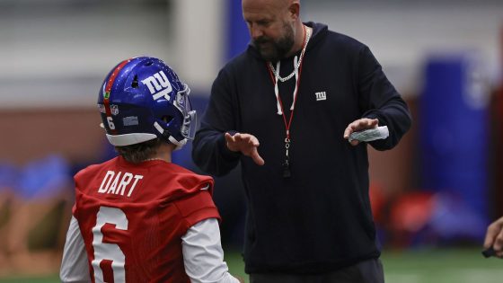 Confident Jaxson Dart already showing leadership with New York Giants