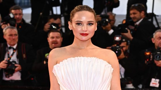 Jennifer Lawrence Makes First Red Carpet Appearance Since Second Baby's Arrival