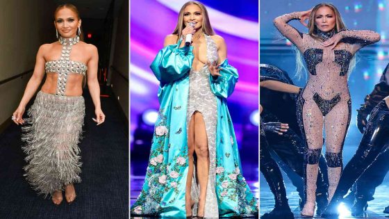 Jennifer Lopez Pulled Off 8 Outfit Changes as 2025 AMAs Host — See Every Sexy Look