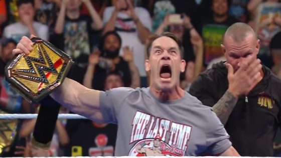 John Cena is fooled by fake Randy Orton and eats another RKO