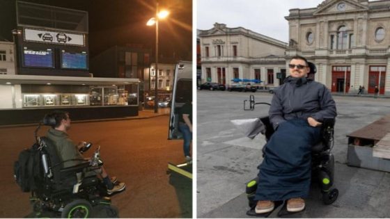 Jonas (28) moet 3 uur wachten in verlaten station tot rolstoeltaxi eindelijk opdaagt: “Het was ijskoud en ik moest een sanitaire stop doen, maar ook dat kon niet” - Het Nieuwsblad
