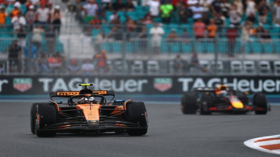 Lando Norris wins chaotic sprint, Max Verstappen penalised
