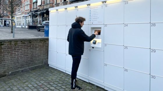 Lockers op Leuvense Oude Markt alweer verdwenen