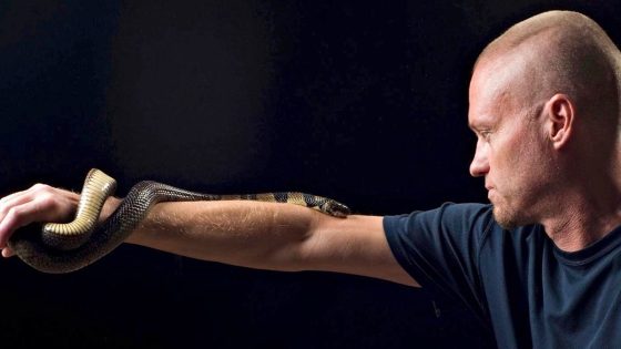 Snakes have bitten this man hundreds of times. His blood could help save lives.