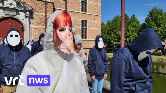 Gemaskerde moeders protesteren aan rechtbank Turnhout: "Kinderen nog steeds in gevaar na scheiding bij intrafamiliaal geweld"