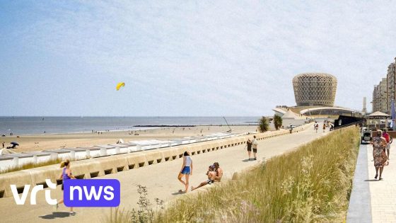 Grote interesse voor nieuwe groene zeedijk in Middelkerke