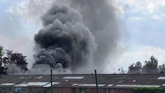 Zware brand in Ruddervoorde: onder controle, niemand…