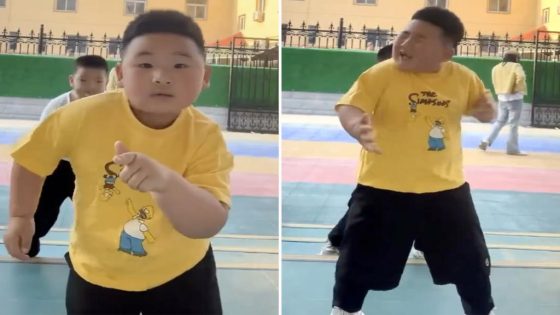 Is this the new 'Rizzler'? Internet is obsessed with dancing little boy