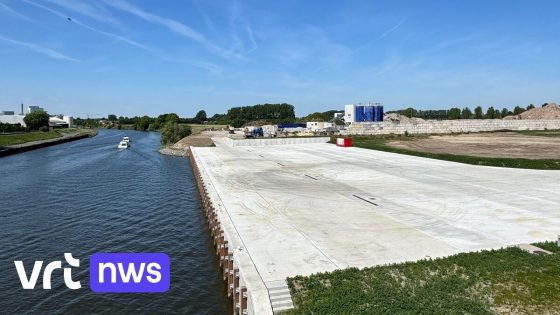 Nieuwe kade in Aalter kan elk jaar 14.000 vrachtwagens van de weg houden