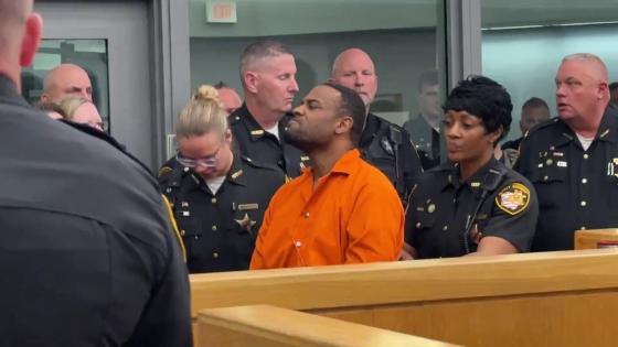 Officers pack courtroom at arraignment of man accused of killing sheriff's deputy