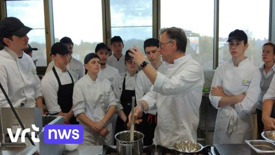 Oostendse koks in opleiding leren van topchefs hoe ze bijvangst kunnen bereiden
