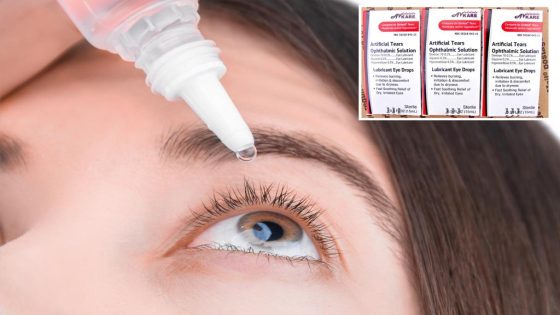 Over 75K eye care products recalled in US: See list of items