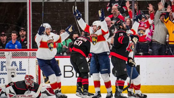 Panthers advance to 3rd straight Stanley Cup Final with Game 5 win against Hurricanes