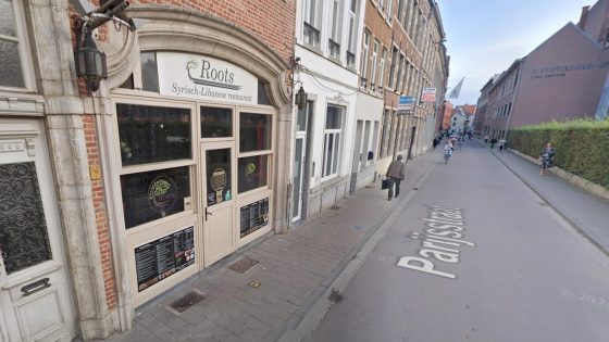 Parijsstraat in Leuven afgesloten na brand in restaurant