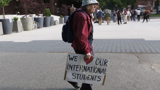 Rally in support of international students at Harvard University, Cambridge, USA - 27 May 2025