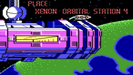 Space Quest II screenshot.