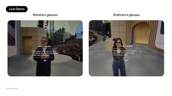 Google demos Android XR glasses at I/O with live language translation