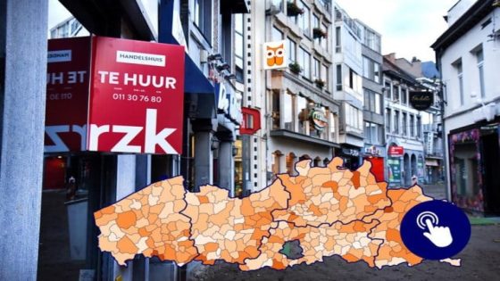 KAART. Meer leegstaande handelspanden in zeven op de tien gemeenten: “En dat kan negatief afstralen op andere winkels” - Het Nieuwsblad