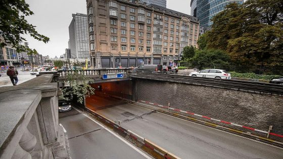 Rogiertunnel tijdlang gesloten, anderhalf uur file richting Zuid