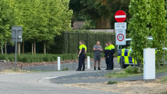 Schaffensesteenweg in Paal afgesloten door incident: “Buren gevraagd om binnen te blijven”