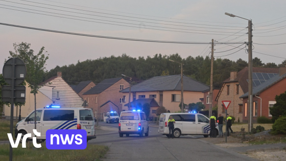 Schaffensesteenweg in Paal urenlang afgesloten door incident: 1 man gearresteerd - VRT