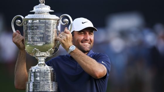 Scottie Scheffler fends off challenge, cruises to PGA Championship win