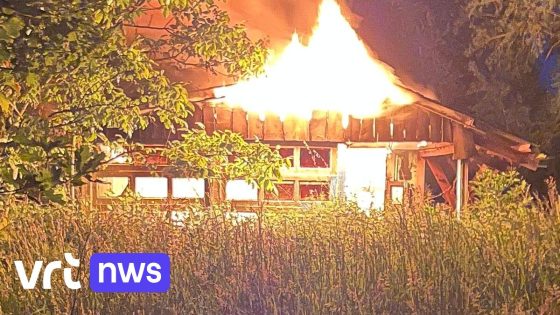 Scoutslokaal in Veltem-Beisem volledig verwoest door brand: asbest vrijgekomen