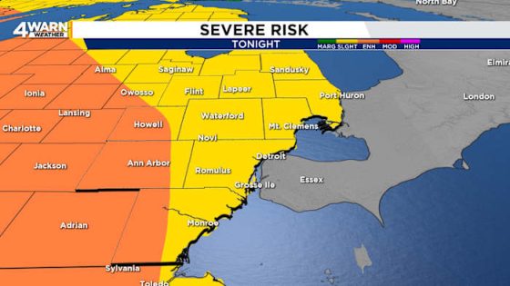 Severe storms with tornado potential expected in SE Michigan -- threat enhanced for Metro Detroit