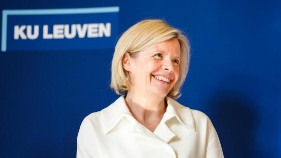 Severine Vermeire, de eerste vrouwelijke rector van de KU Leuven: “Dat mocht wel eens, na 600 jaar” - De Standaard