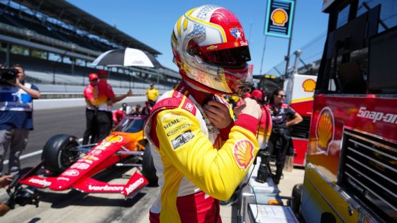 Penske's Newgarden, Power dropped to rear of Indianapolis 500 grid