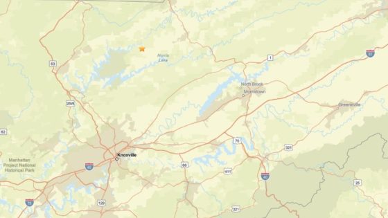 4.1 magnitude earthquake reported in parts of East Tennessee