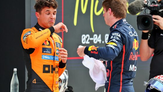 Adjusted full starting grid for 2025 F1 Miami Grand Prix after penalty