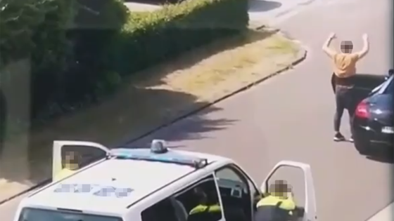 Opvallende arrestatie op straat in Beringen: filmpje wordt gretig gedeeld