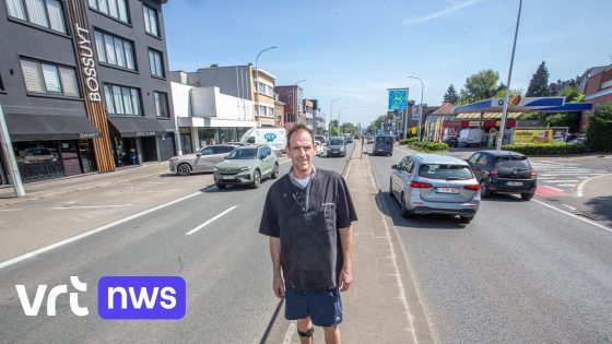 Zes jaar durende werken op de Ninoofsesteenweg in Dilbeek stuiten op verzet van handelaars: "Omzetverlies tot 60 procent"