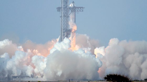 SpaceX Starship Loses Control on Test Flight 9 as Rocket Re-enters Earth