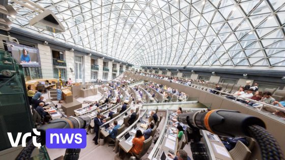 Stoelendans in Vlaams Parlement: Open VLD en Vooruit wisselen van plaats