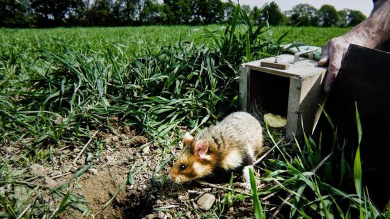 De wilde hamster is nagenoeg uitgestorven, en dat is de schuld van de Vlaamse regering