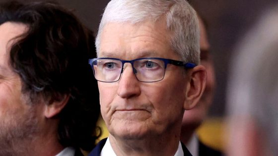 Tech’s Trump Whisperer, Tim Cook, Goes Quiet as His Influence Fades