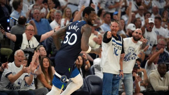 Timberwolves beat Warriors 121-110, advance to Western Conference finals